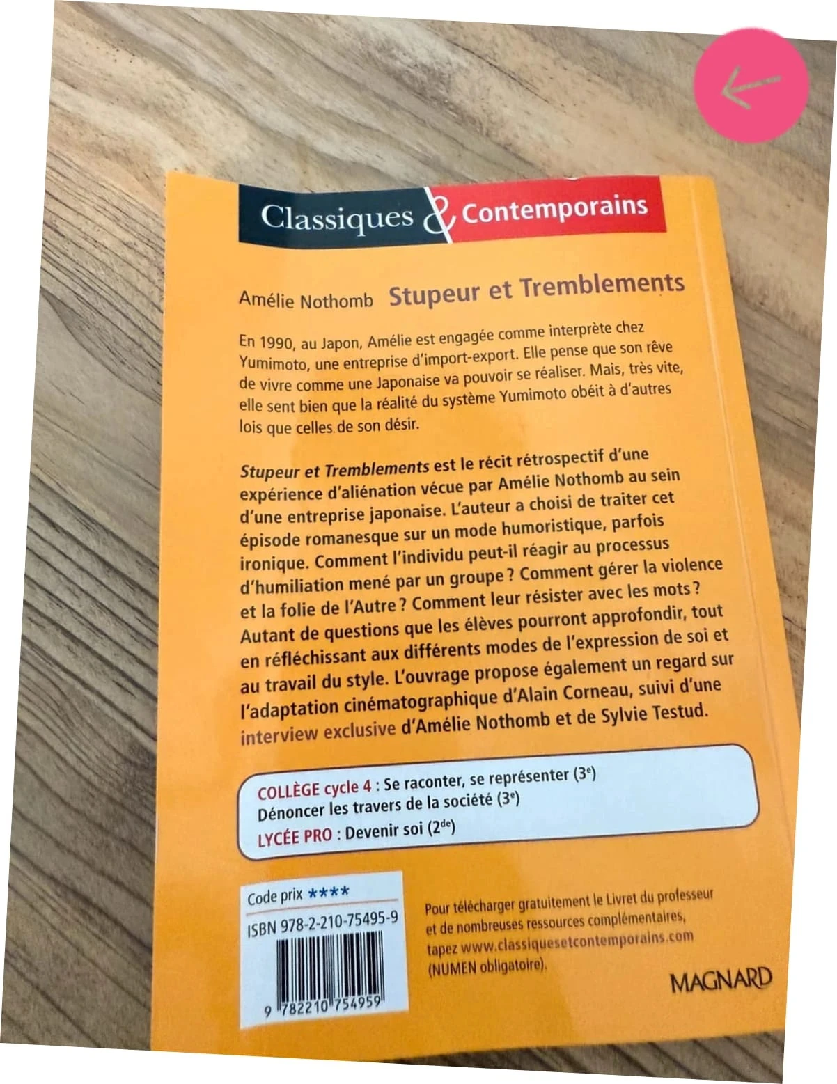 Book, Awe and Tremors – photo 7